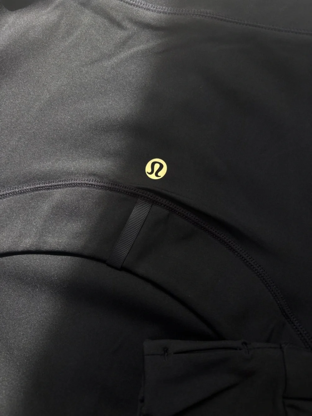 Lululemon Athletica Black Jacket with Gold Zipper - Picture 6 of 8